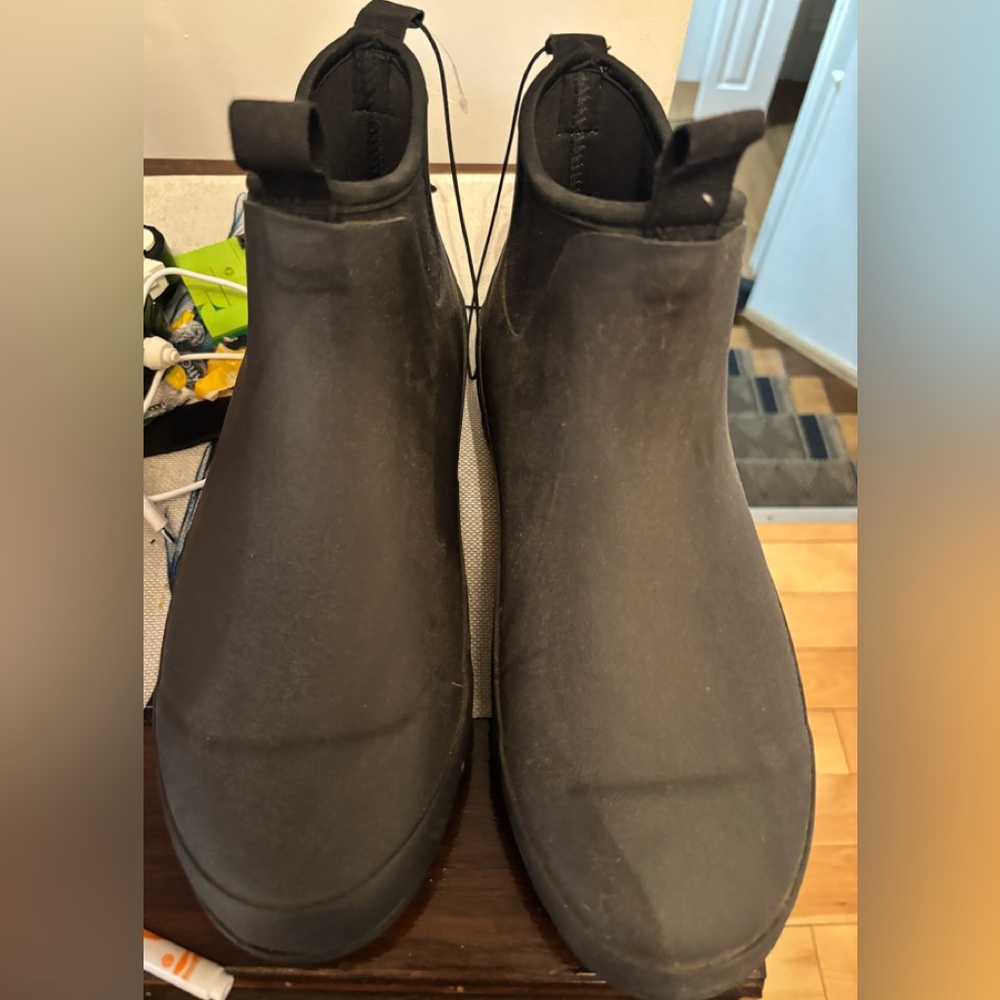 Joe Fresh Black Men's Rain Boots